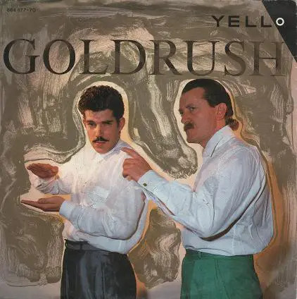 Yello goldrush vinyl single - yello,