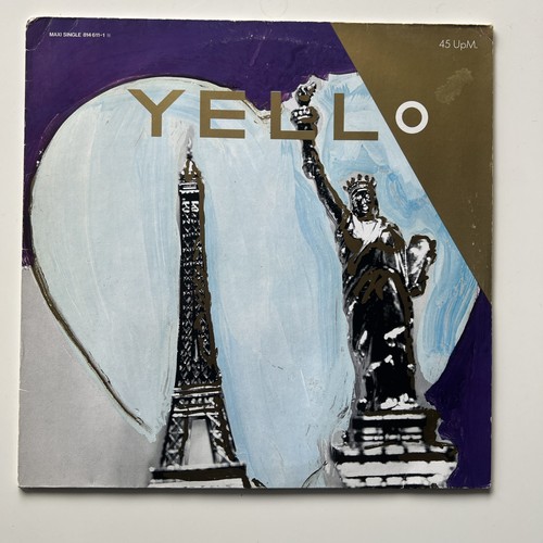 Yello lost again vinyl single - yello,
