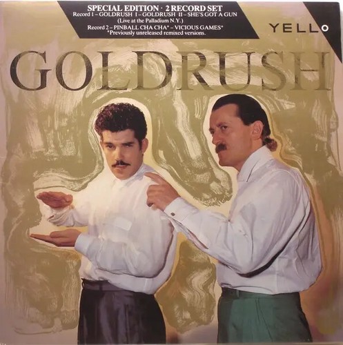 Yello goldrush vinyl single - yello,