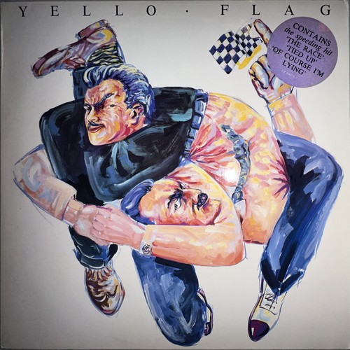 Yello flag 1988 europe - yello,