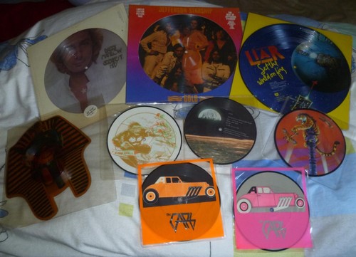Picture disc cars - picture, barry