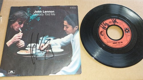 Single john lennon nobody - single,