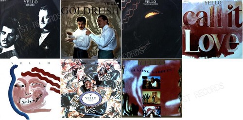 Yello vinyl single 7 - yello,