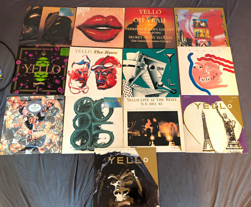 Yello vinyl konvolut 12 - vinyl,