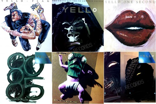 Yello vinyl lp sammlung - vinyl,