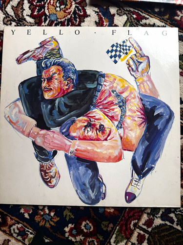 Yello flag lp schallplatte - yello,